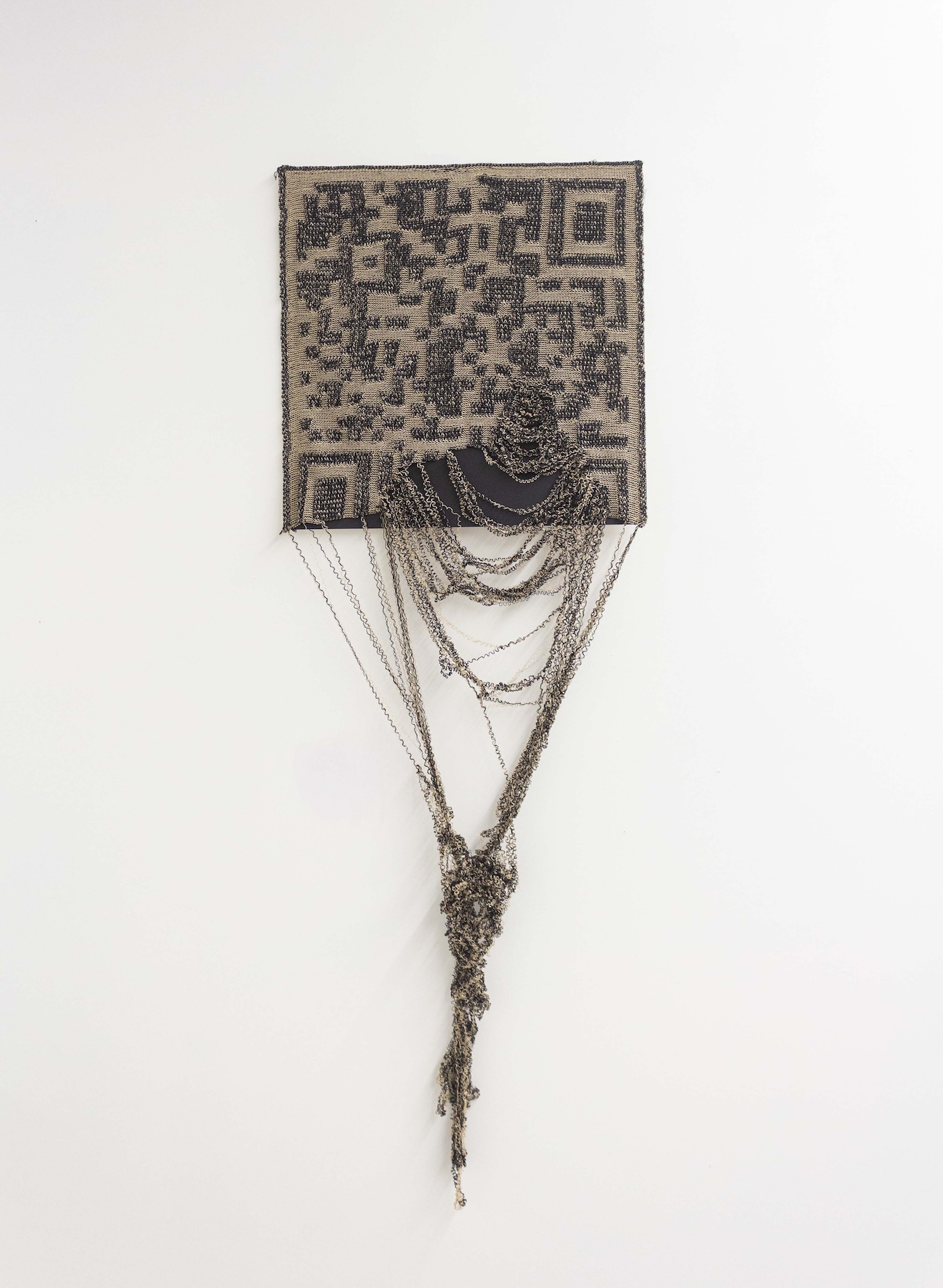 Tanvi Ranjan, textile artist, computer glitch